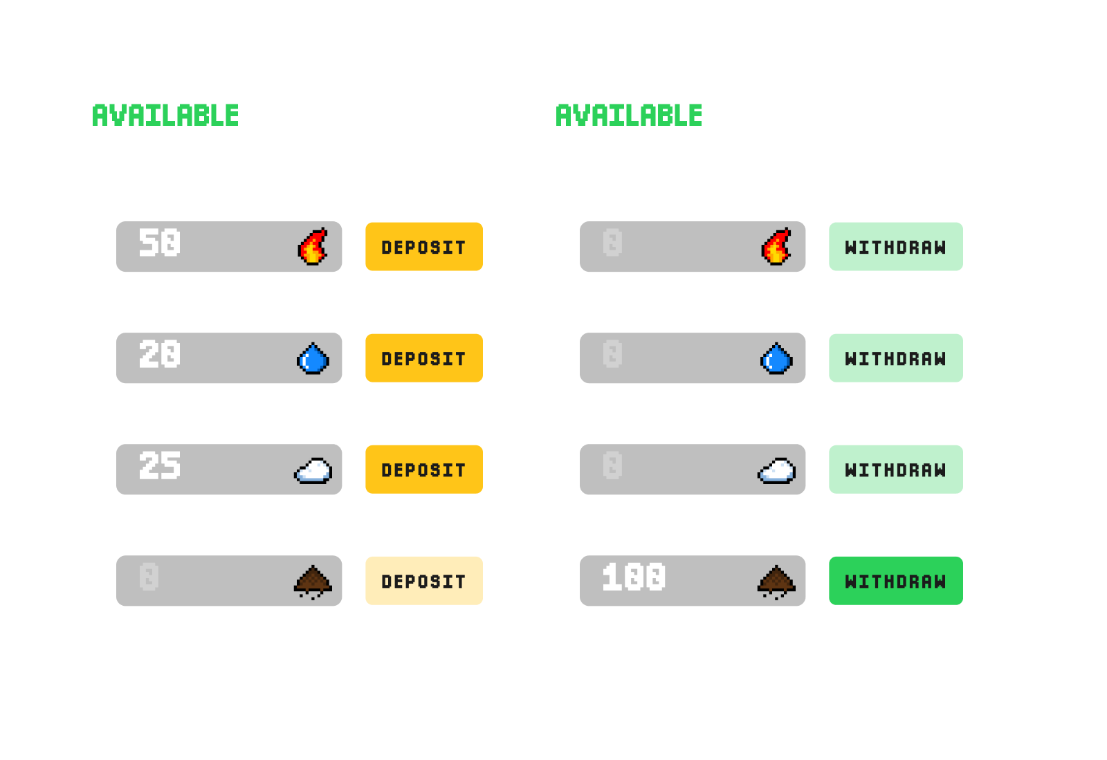 Importing and exporting tokens to your wallet